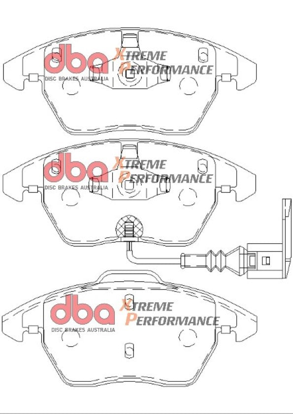 DB1849XP - DBA Xtreme Performance Brake Pads; Front