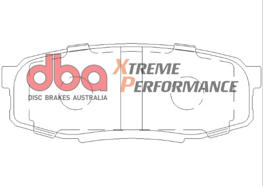 DB1857XP - DBA Xtreme Performance Brake Pads; Rear