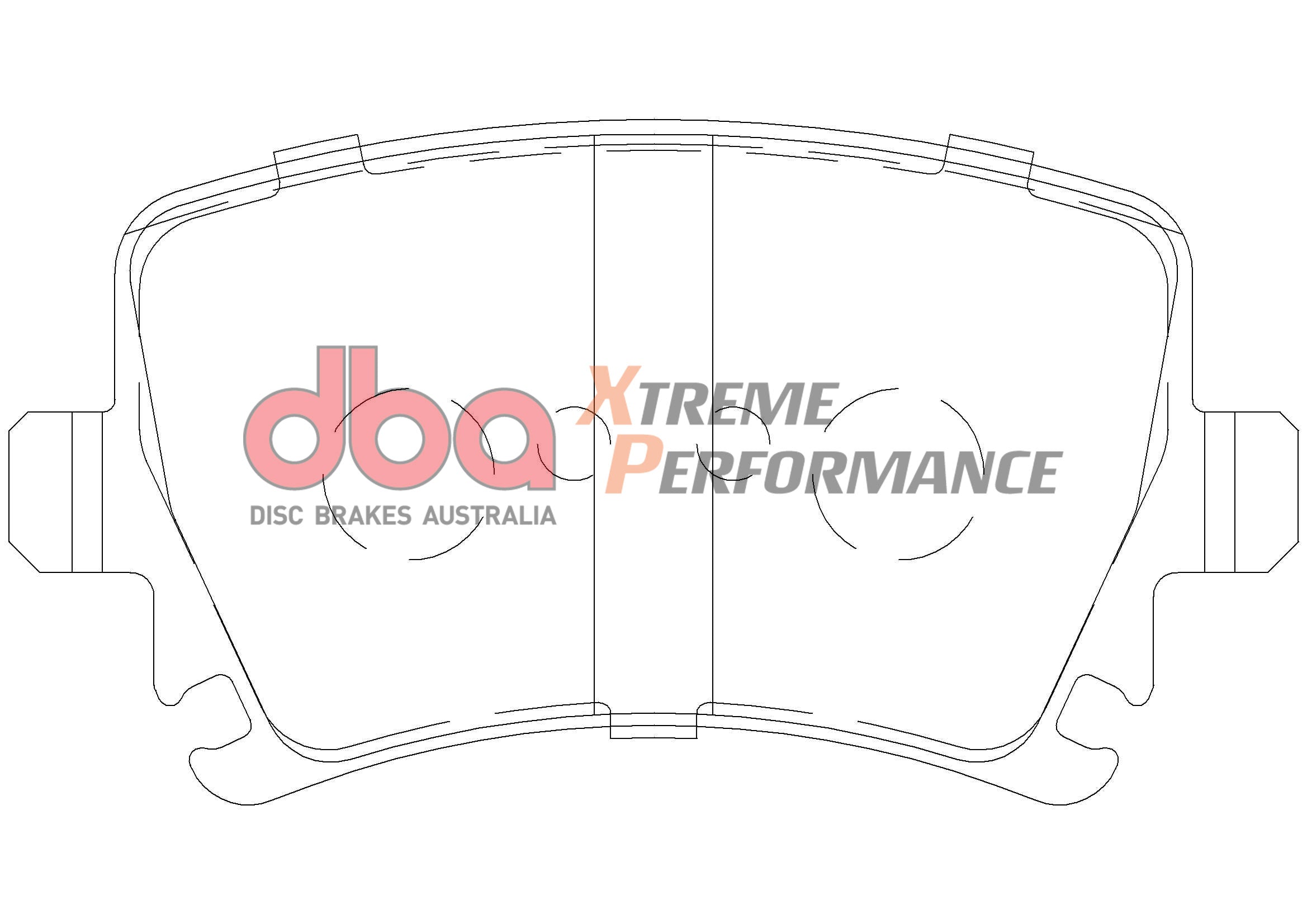DB1865XP - DBA Xtreme Performance Brake Pads; Rear
