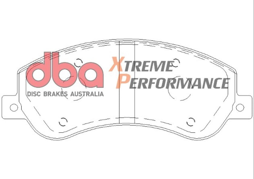DB1915XP - DBA Xtreme Performance Brake Pads; Front