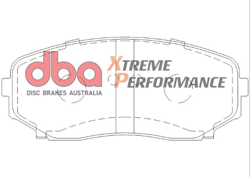 DB1916XP - DBA Xtreme Performance Brake Pads; Front