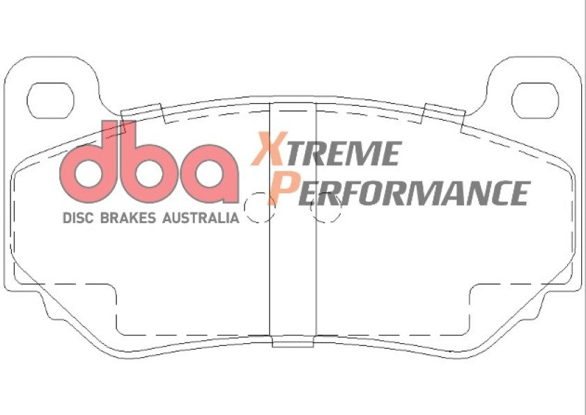 DB1934XP - DBA Xtreme Performance Brake Pads; Rear