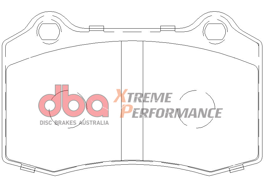 DB1936XP - DBA Xtreme Performance Brake Pads; Rear