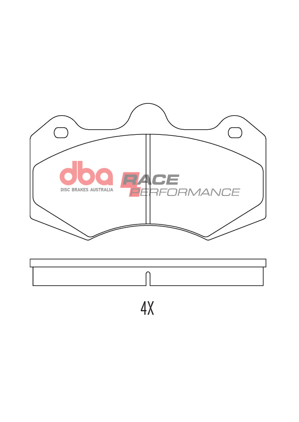 DB1937RP - DBA Racing Performance Brake Pads; Front