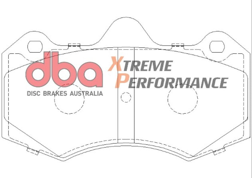 DB1937XP - DBA Xtreme Performance Brake Pads; Rear
