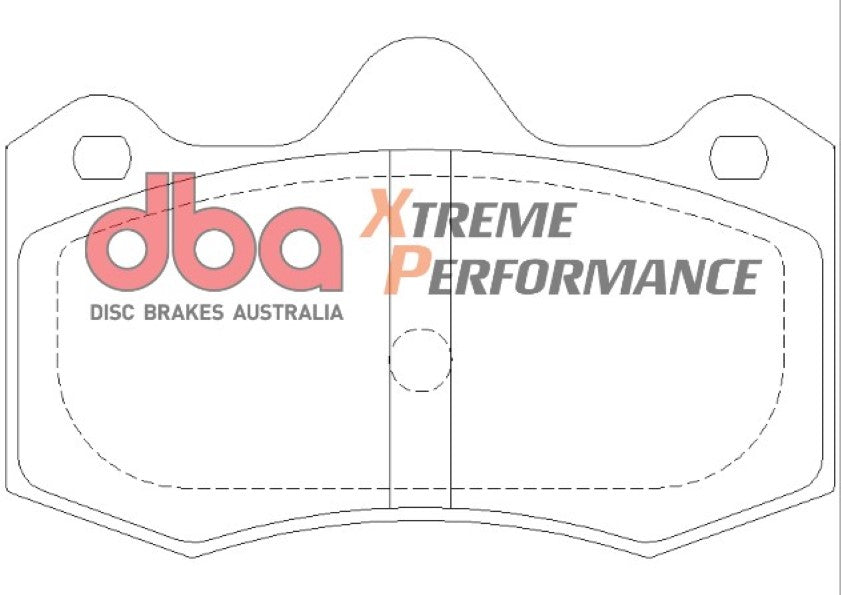 DB1938XP - DBA Xtreme Performance Brake Pads; Rear