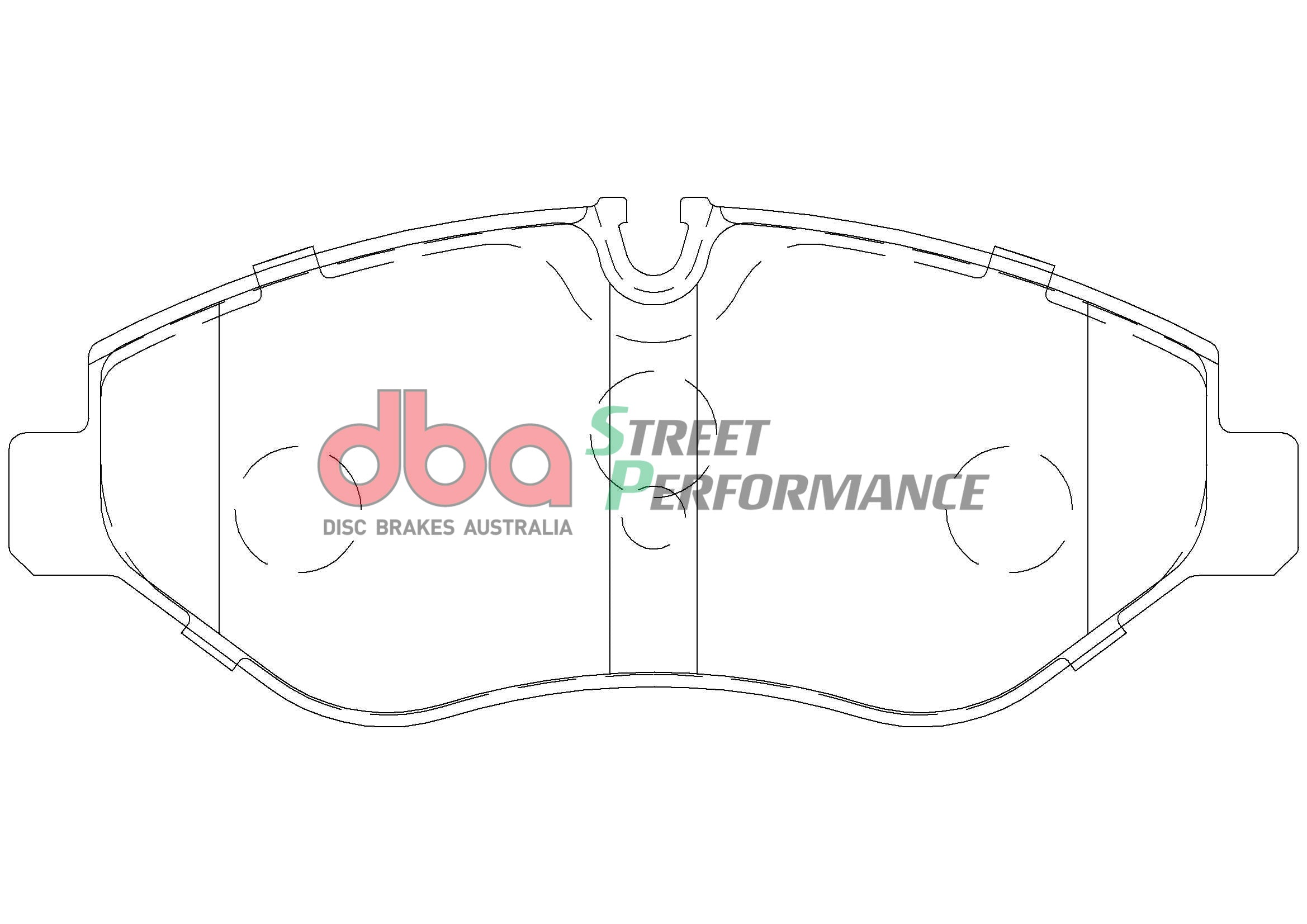 DB1973SP - DBA Street Performance Brake Pads; Front
