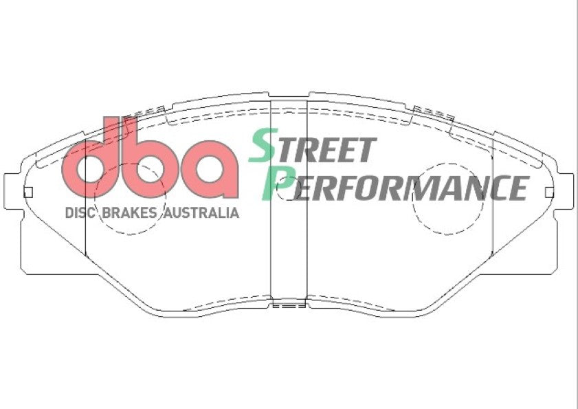 DB1985SP - DBA Street Performance Brake Pads; Front