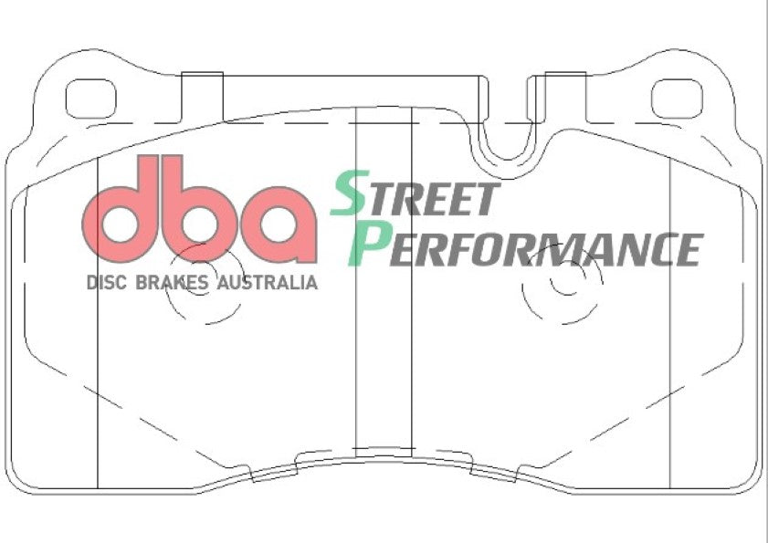 DB2073SP - DBA Street Performance Brake Pads; Front
