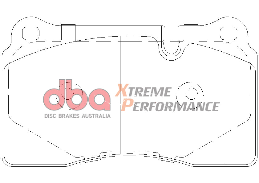 DB2073XP - DBA Xtreme Performance Brake Pads; Front