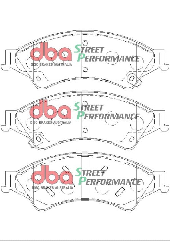 DB2074SP - DBA Street Performance Brake Pads; Front