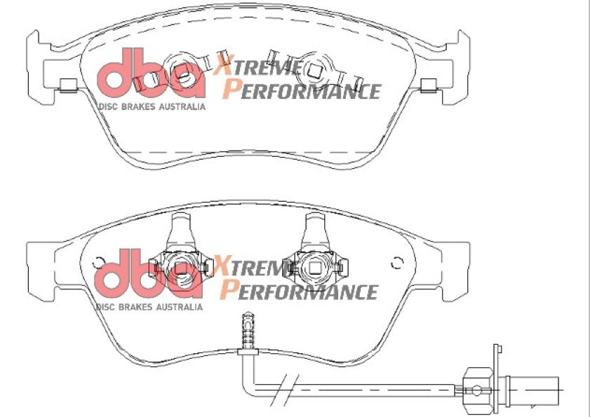 DB2202XP - DBA Xtreme Performance Brake Pads; Front
