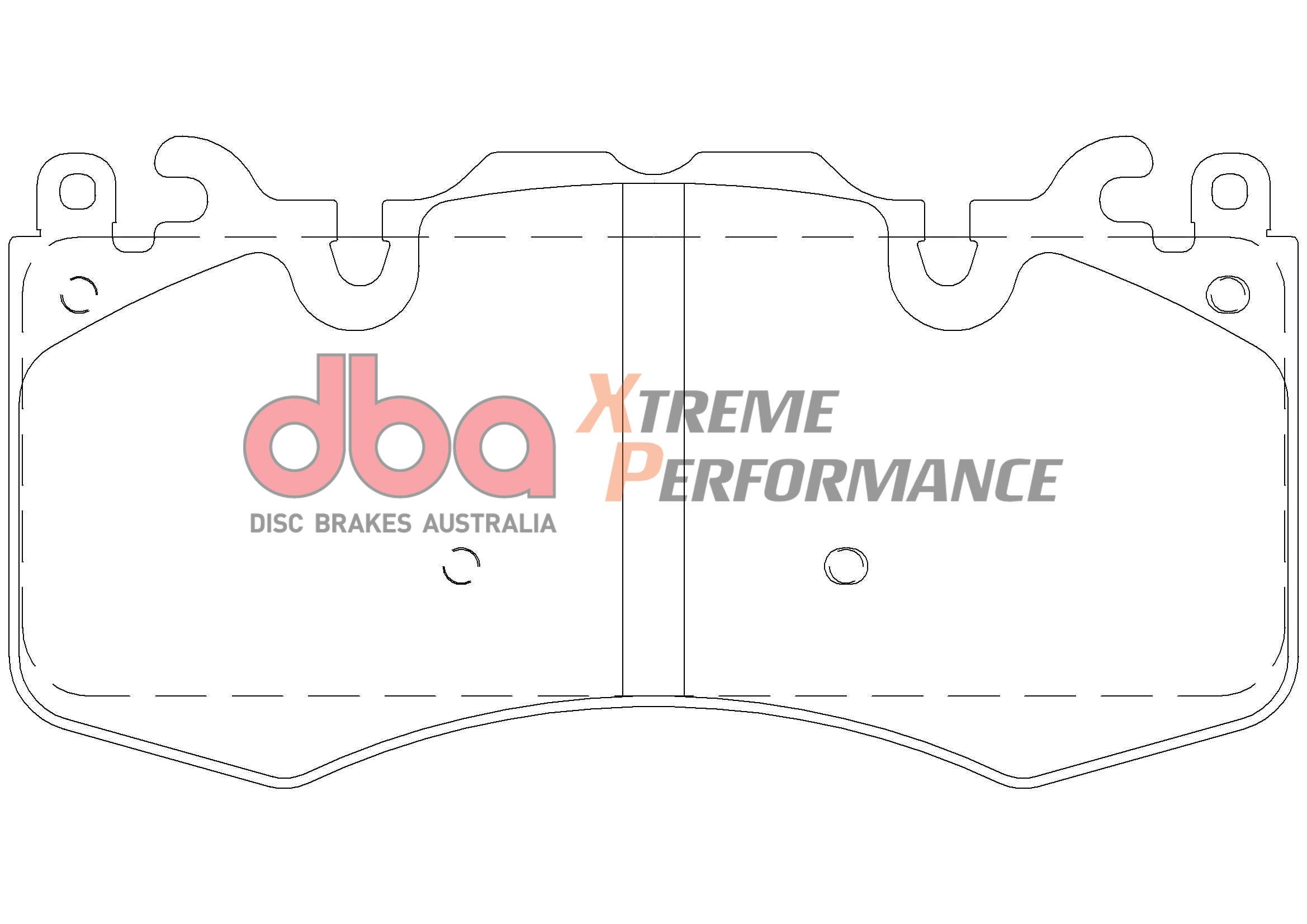 DB2204XP - DBA Xtreme Performance Brake Pads; Front