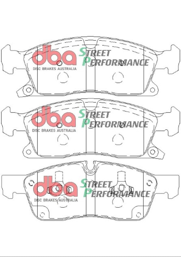 DB2216SP - DBA Street Performance Brake Pads; Front