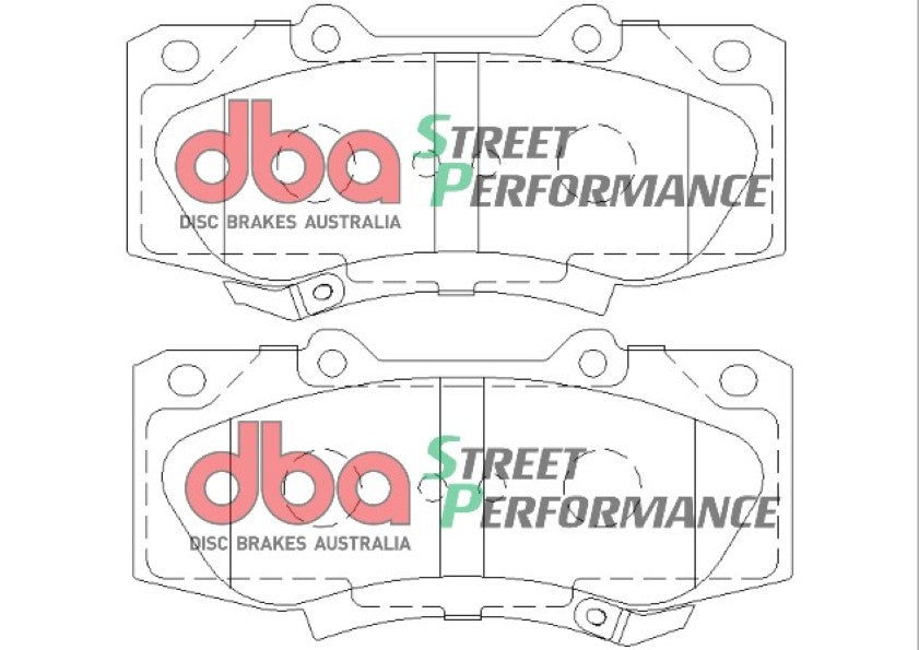 DB2221SP - DBA Street Performance Brake Pads; Front