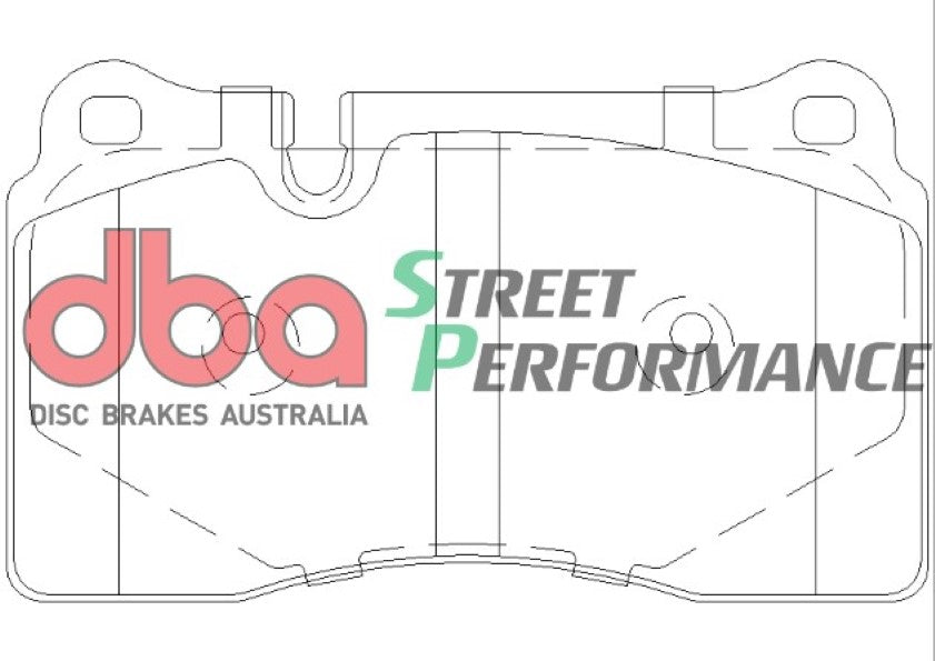 DB2228SP - DBA Street Performance Brake Pads; Front