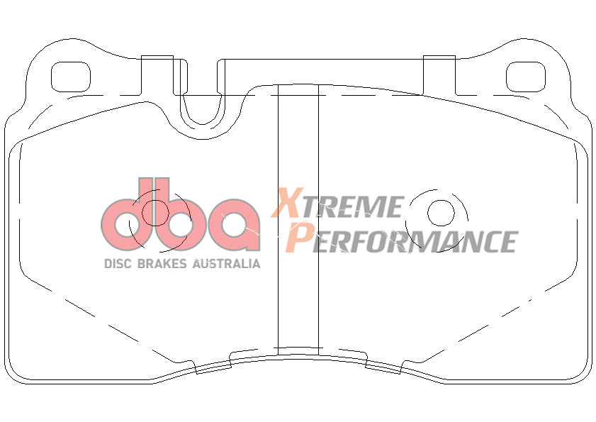DB2228XP - DBA Xtreme Performance Brake Pads; Front