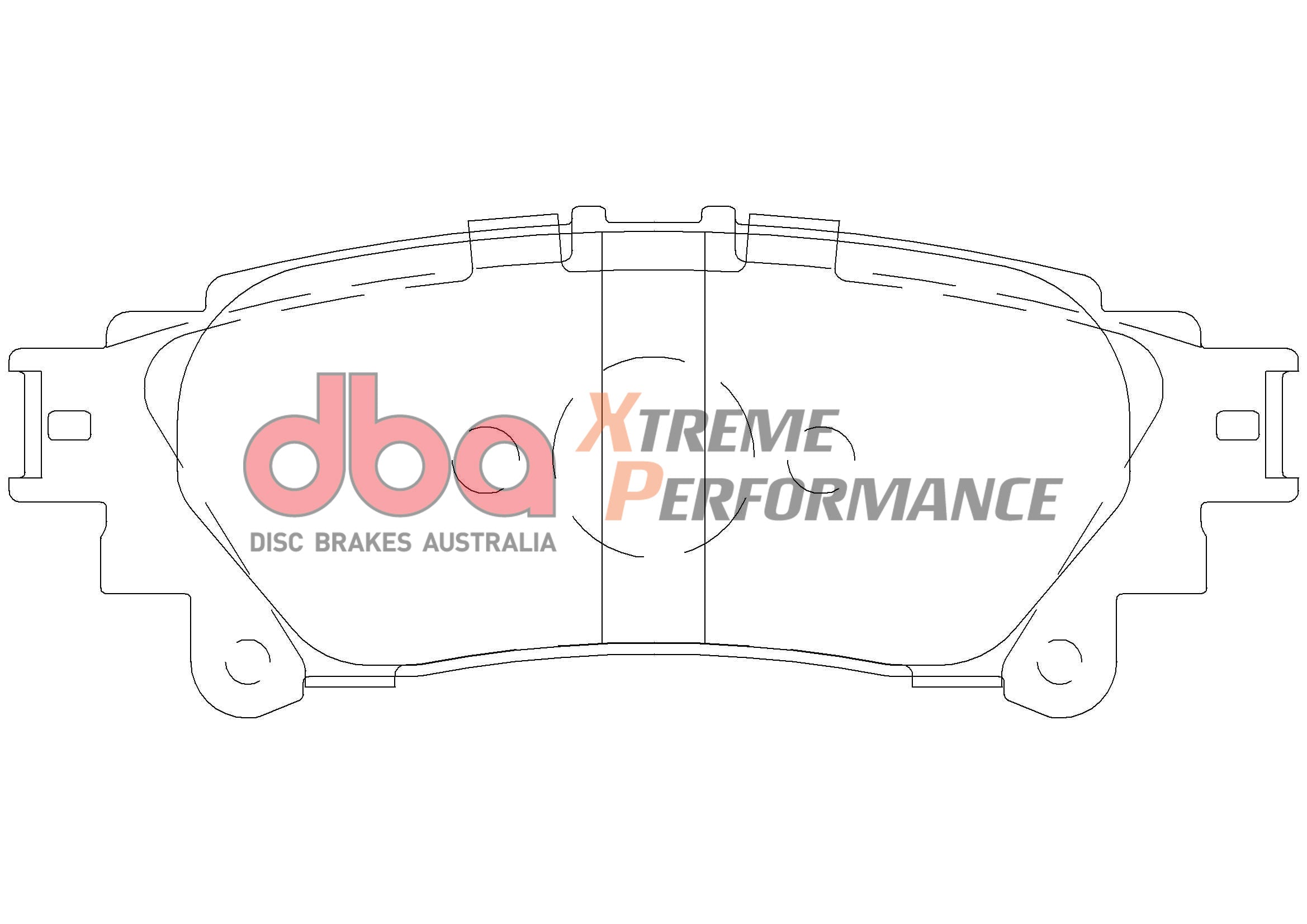 DB2245XP - DBA Xtreme Performance Brake Pads; Rear