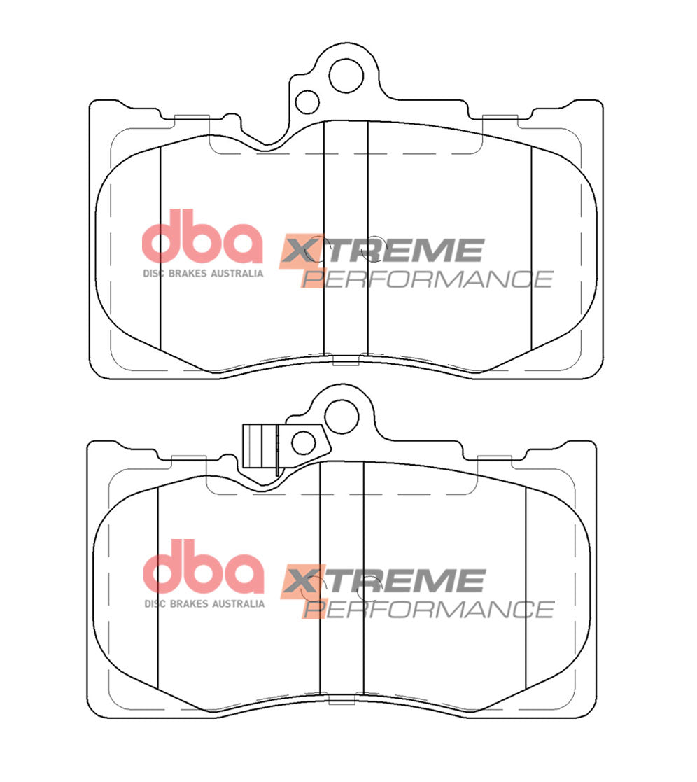DB2255XP - DBA Xtreme Performance Brake Pads; Front