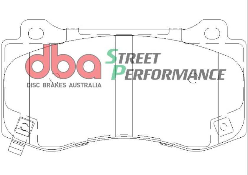 DB2259SP - DBA Street Performance Brake Pads; Front