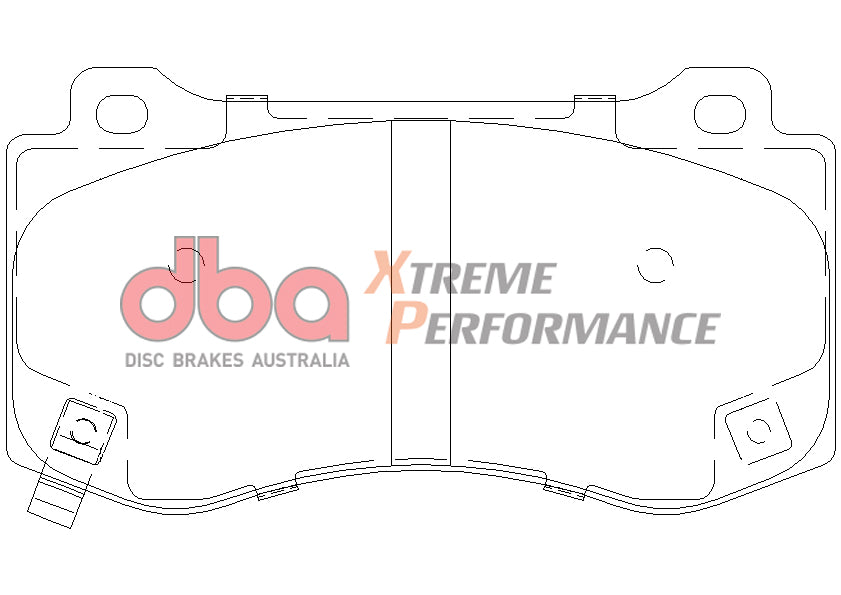 DB2259XP - DBA Xtreme Performance Brake Pads; Front