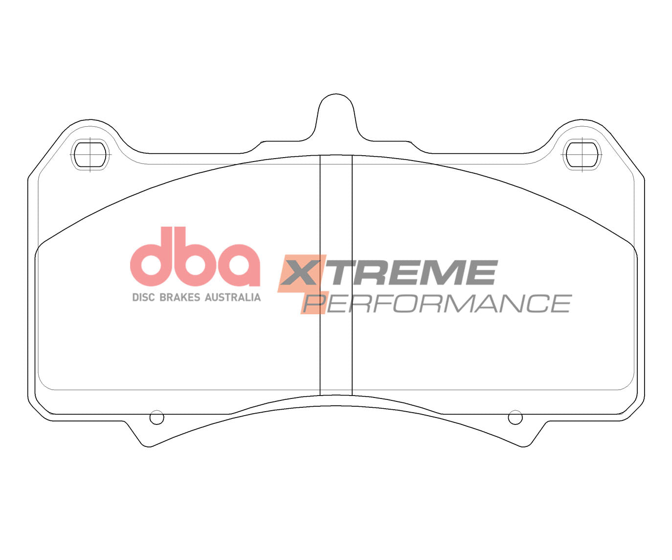 DB2317XP - DBA Xtreme Performance Brake Pads; Front