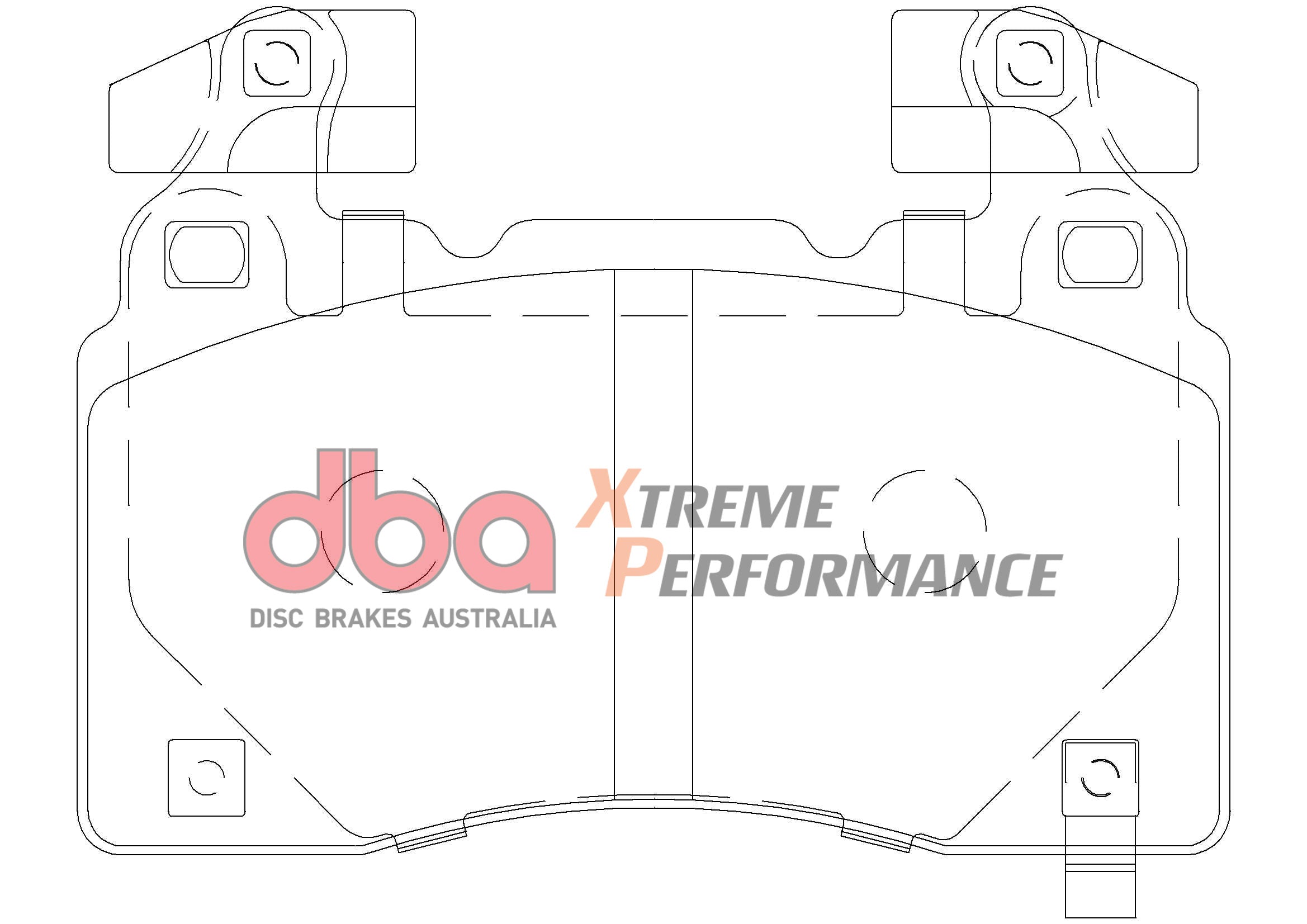 DB2358AXP - DBA Xtreme Performance Brake Pads; Front