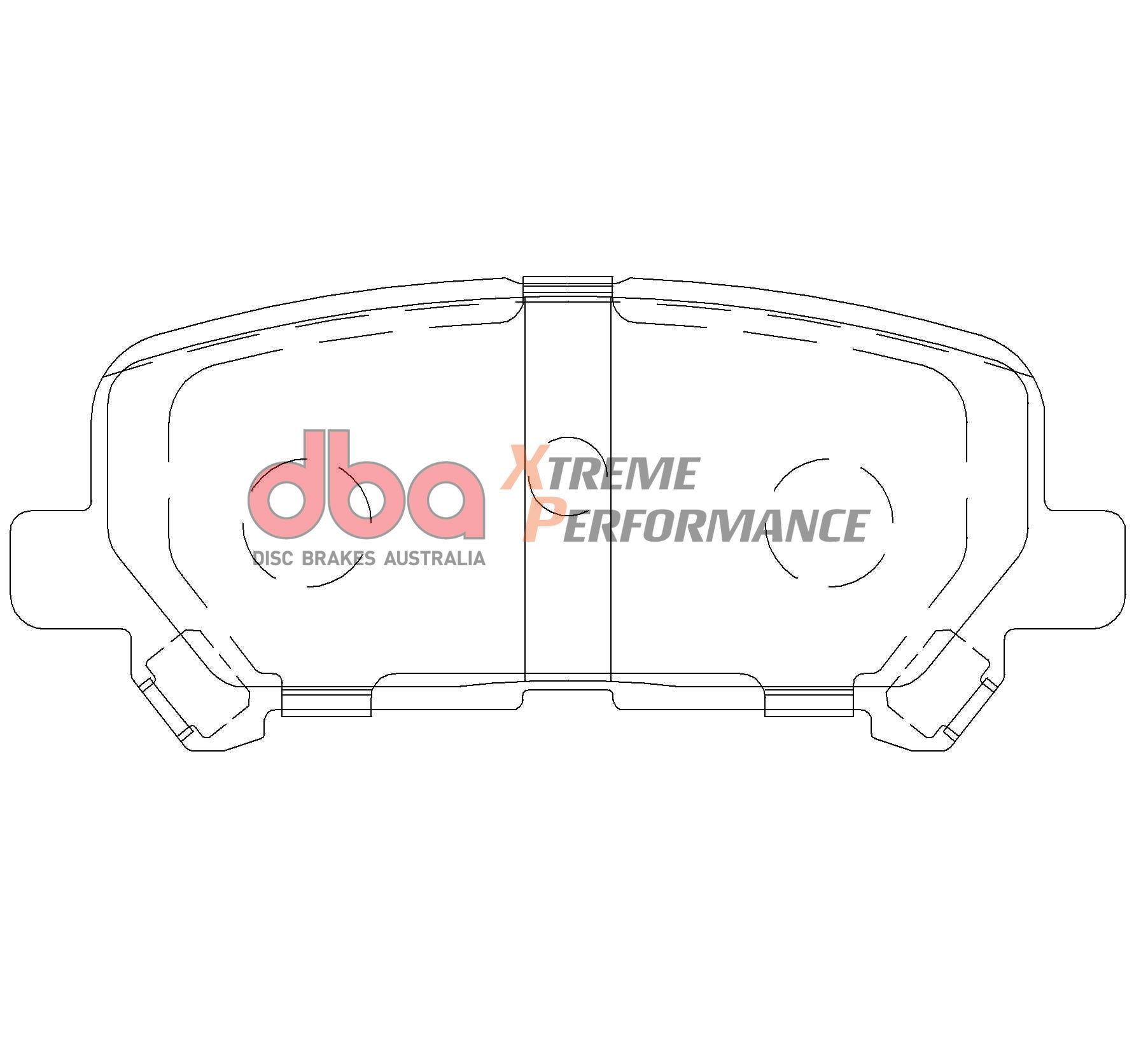 DB2368XP - DBA Xtreme Performance Brake Pads; Rear