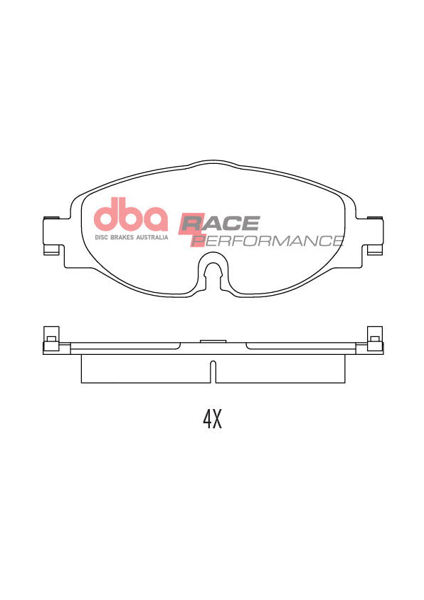 DB2383RP - DBA Racing Performance Brake Pads; Front