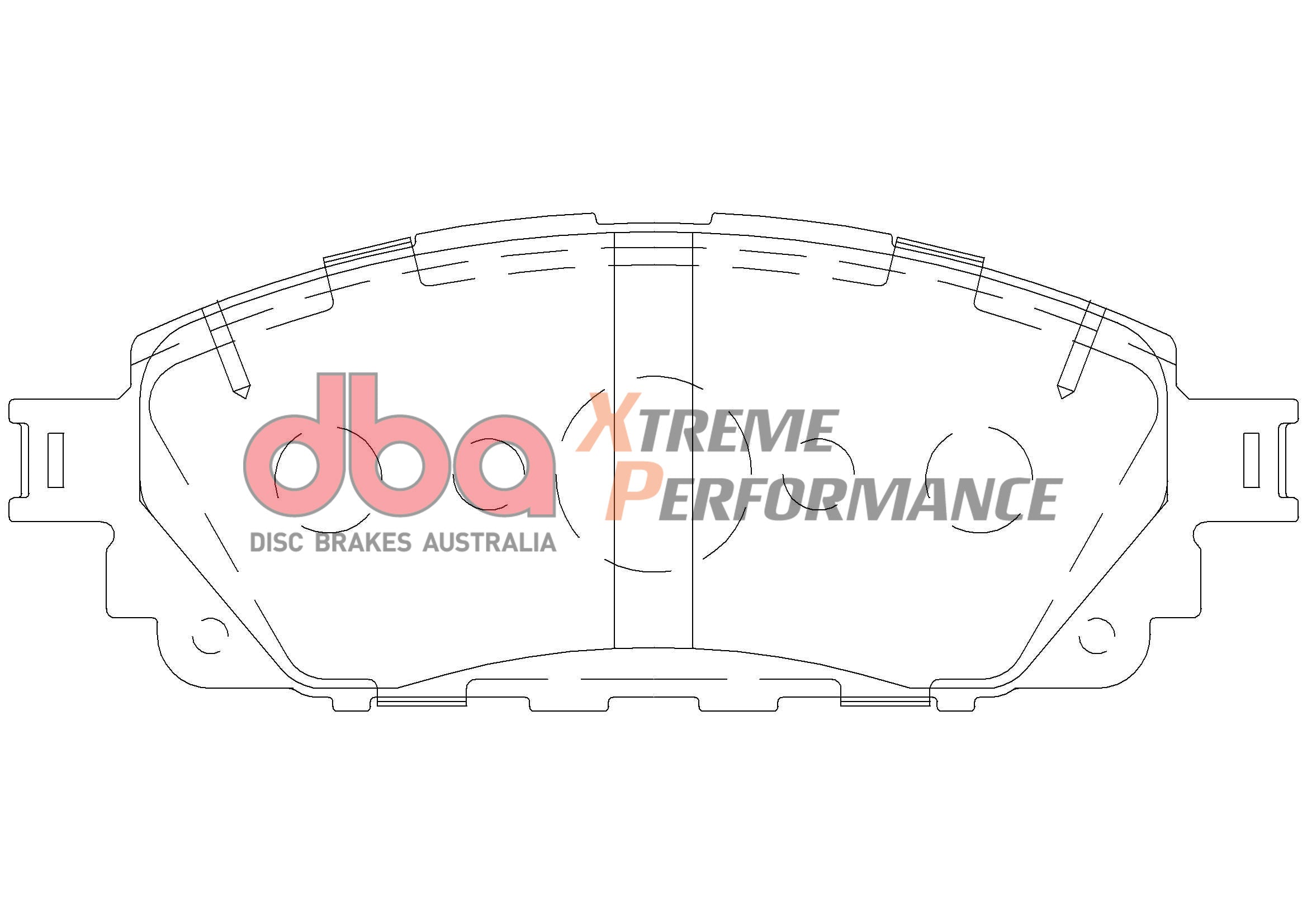 DB2396XP - DBA Xtreme Performance Brake Pads; Front