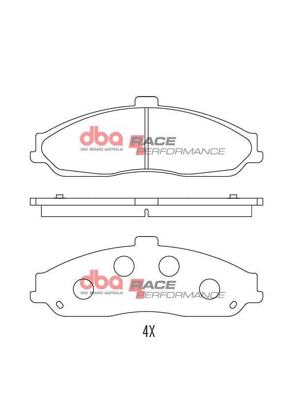 DB7599RP - DBA Racing Performance Brake Pads; Front