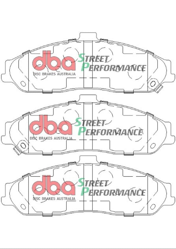 DB7599SP - DBA Street Performance Brake Pads; Front