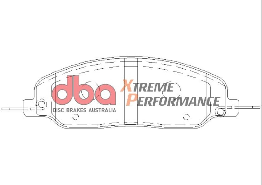 DB7986XP - DBA Xtreme Performance Brake Pads; Front