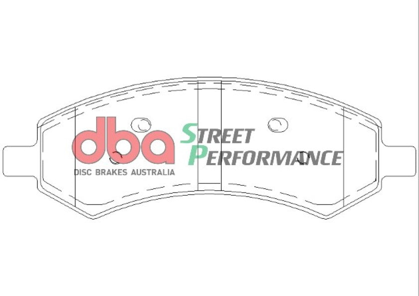 DB7991SP - DBA Street Performance Brake Pads; Front