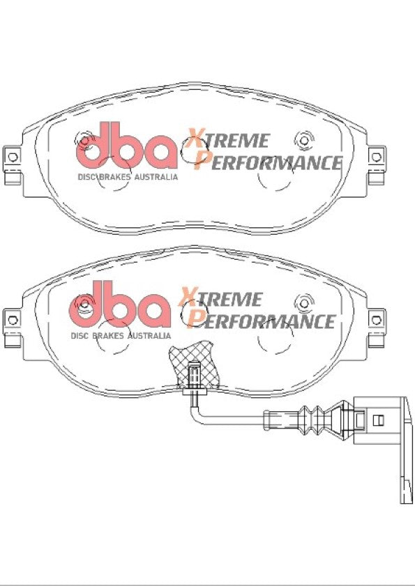 DB8849XP - DBA Xtreme Performance Brake Pads; Front