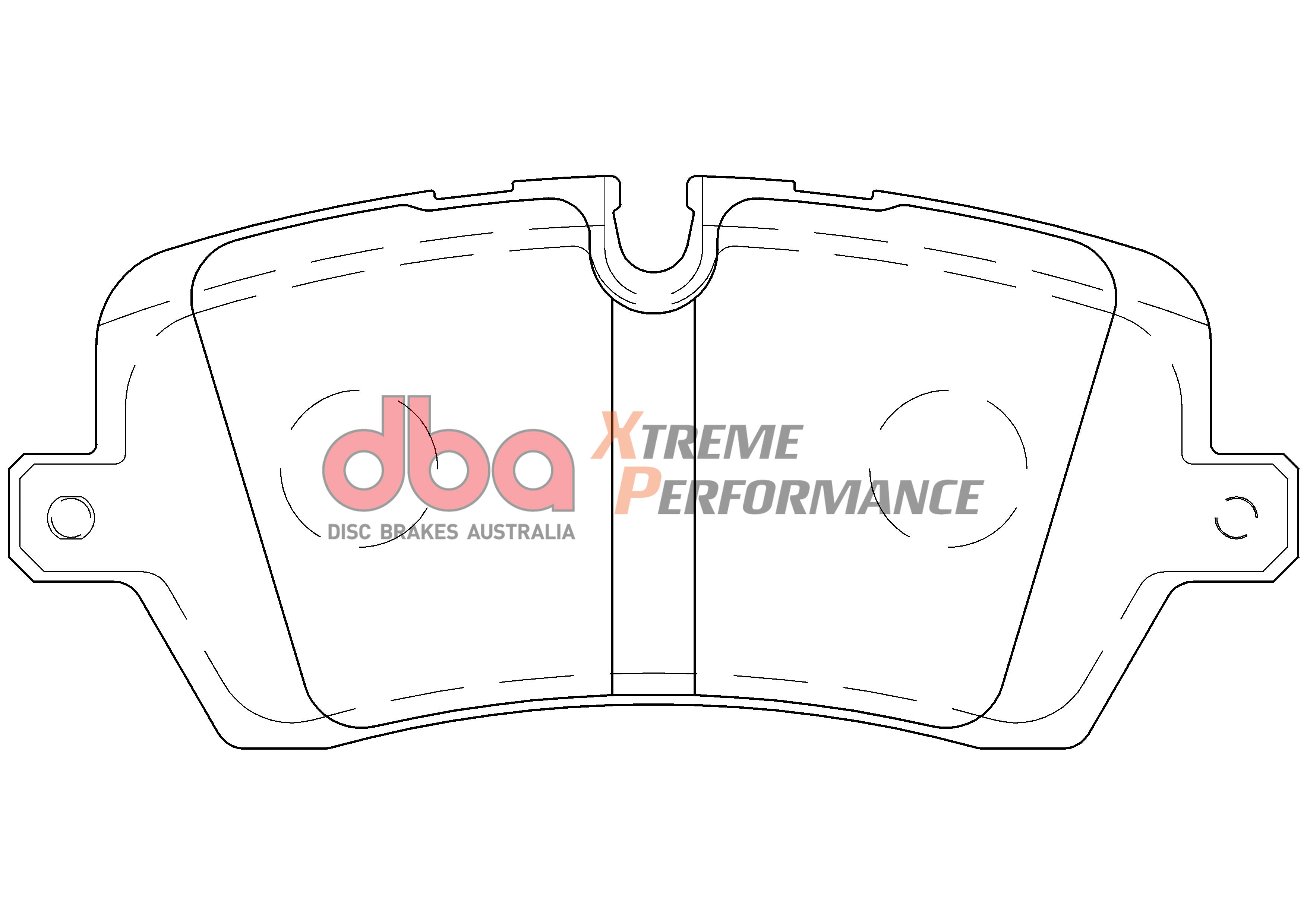 DB8919XP - DBA Xtreme Performance Brake Pads; Rear