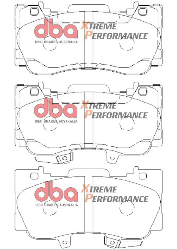 DB9011XP - DBA Xtreme Performance Brake Pads; Front