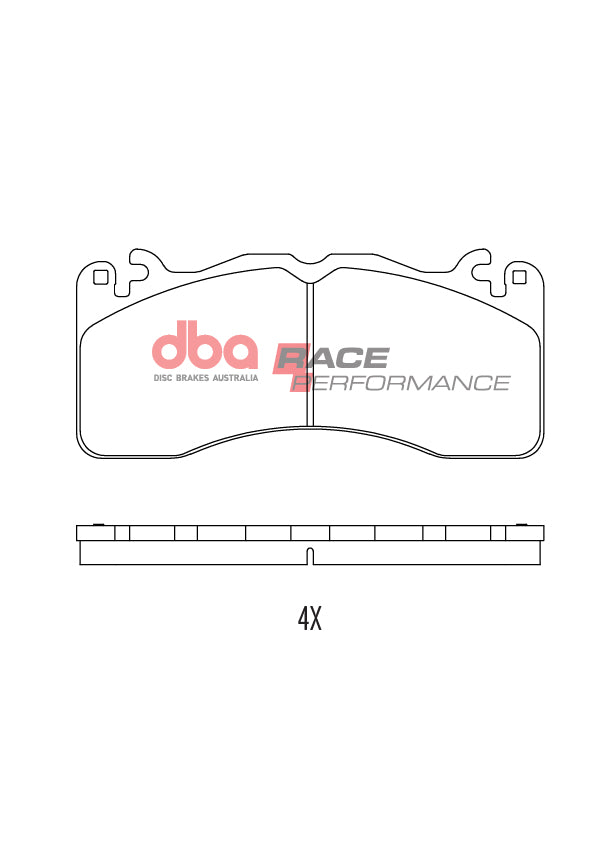 DB9021RP - DBA Racing Performance Brake Pads; Front