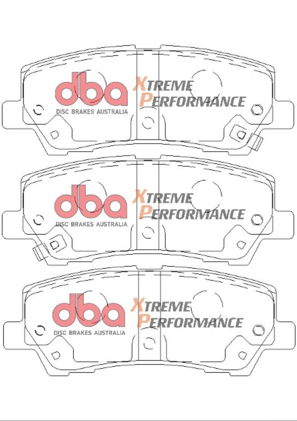 DB9022XP - DBA Xtreme Performance Brake Pads; Rear