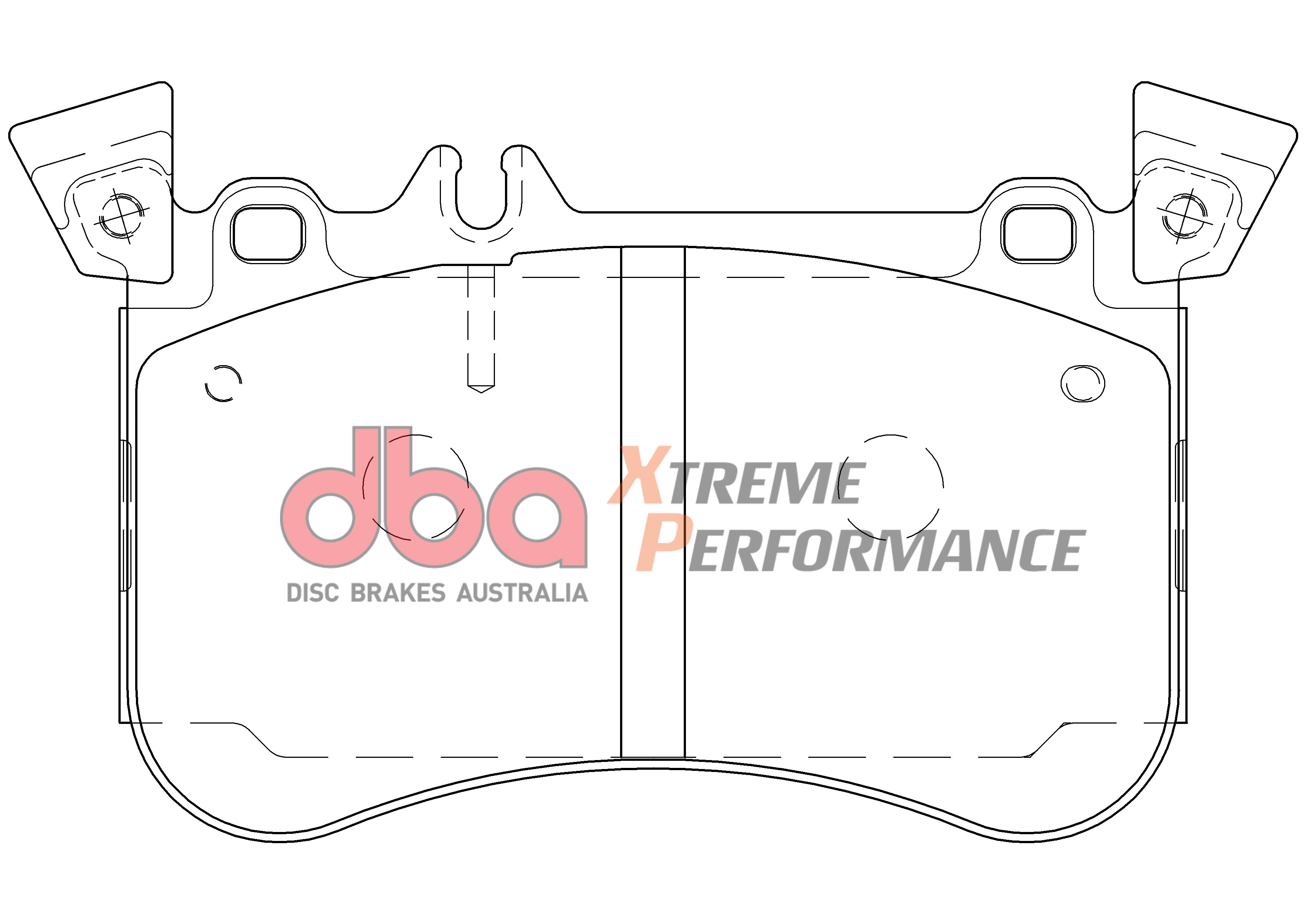 DB9031XP - DBA Xtreme Performance Brake Pads; Front