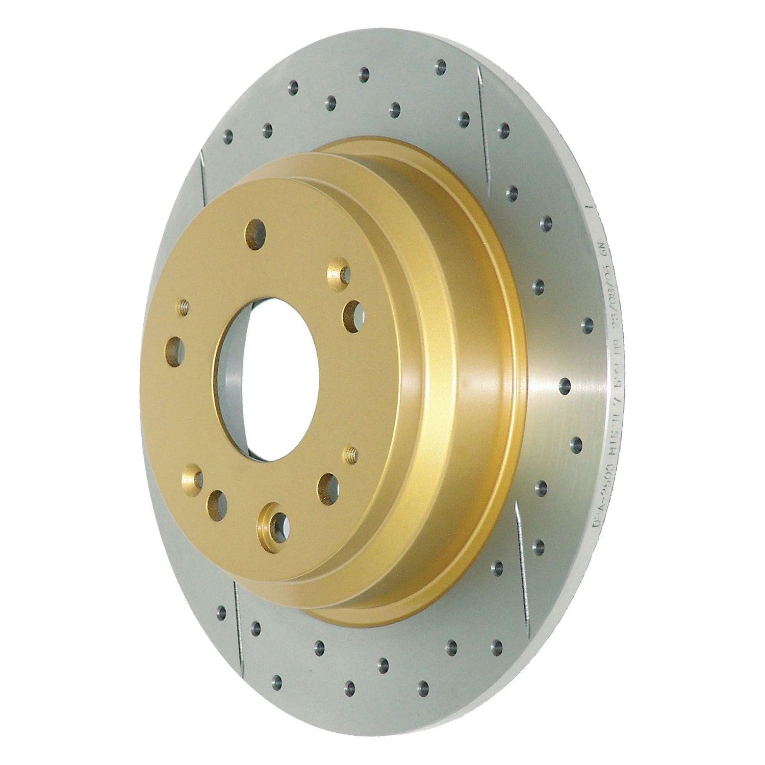 DBA2503X - Street Series XGold Brake Rotor; Rear