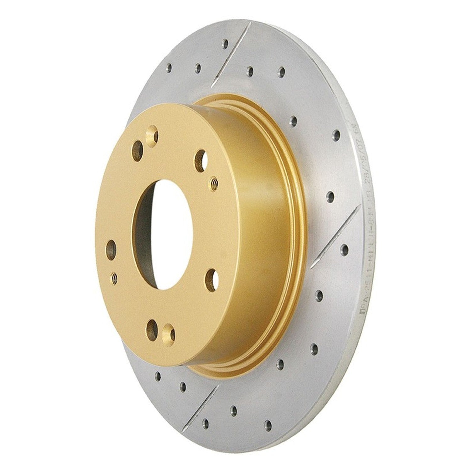 DBA2511X - Street Series XGold Brake Rotor; Rear