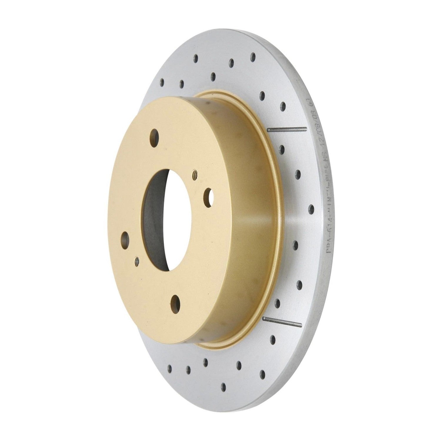DBA614X - Street Series XGold Brake Rotor; Rear