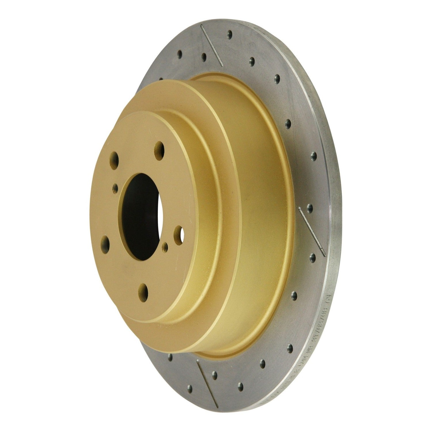 DBA644X - Street Series XGold Brake Rotor; Rear