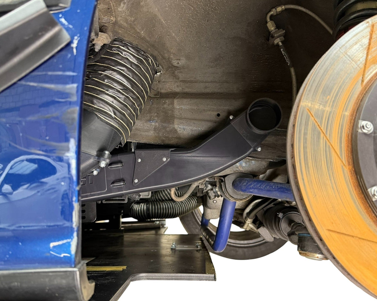 ST Trackparts BMW E36 Chassis Mounted Brake Cooling Ducts - product image 2