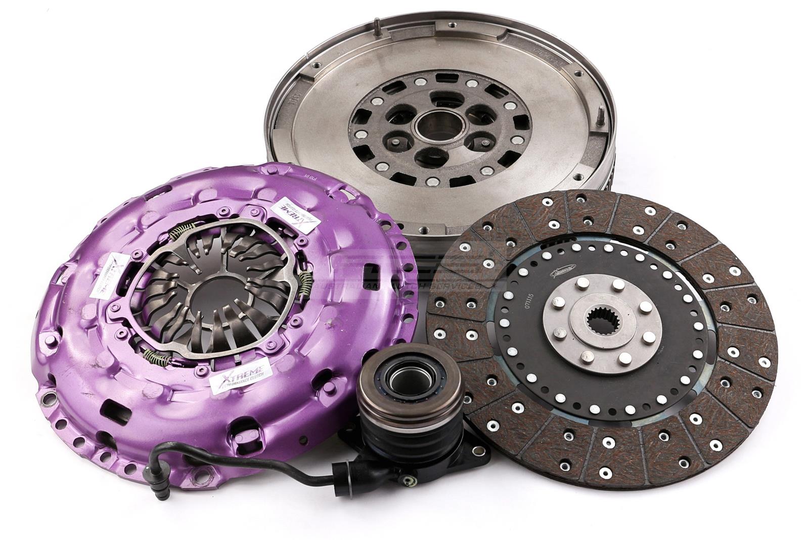 Clutch Kit - Xtreme Performance Heavy Duty Organic Incl Flywheel & CSC 600Nm 1300kg