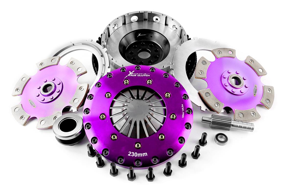 Xtreme Performance - Conversion Clutch Kit Inc SMF - 230mm Twin Solid Ceramic