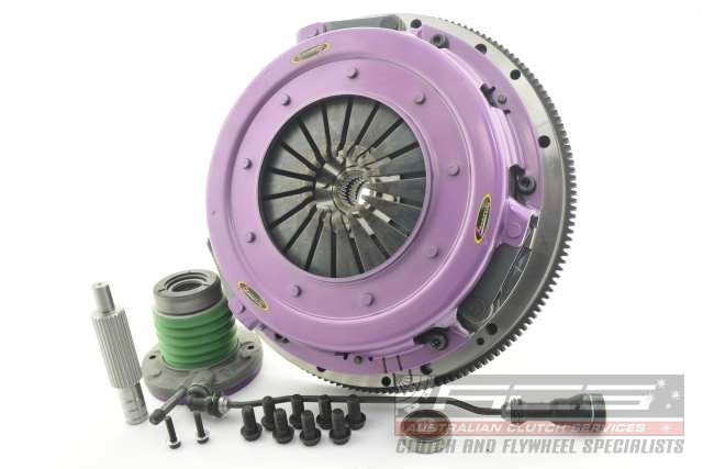 Xtreme Performance - 270mm Organic Twin Plate Clutch Kit Incl Flywheel & CSC 1300Nm