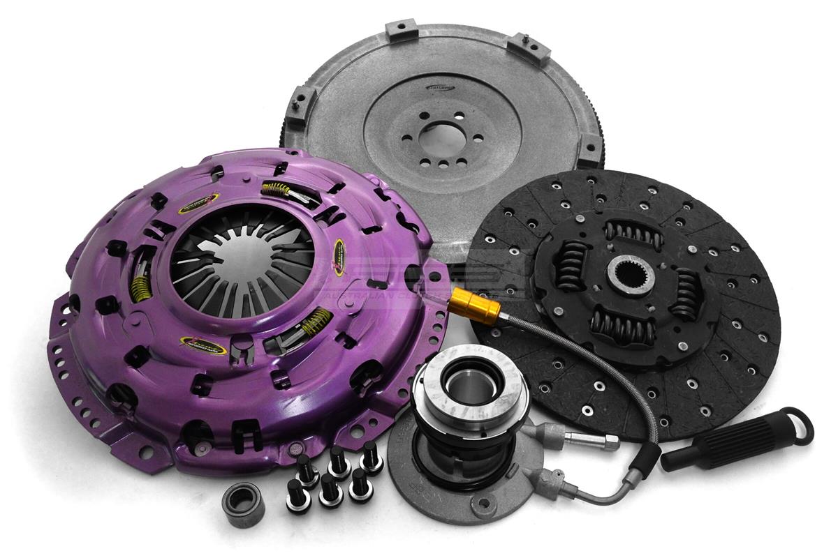 Clutch Kit - Xtreme Performance Heavy Duty Organic Incl Flywheel & CSC 890Nm