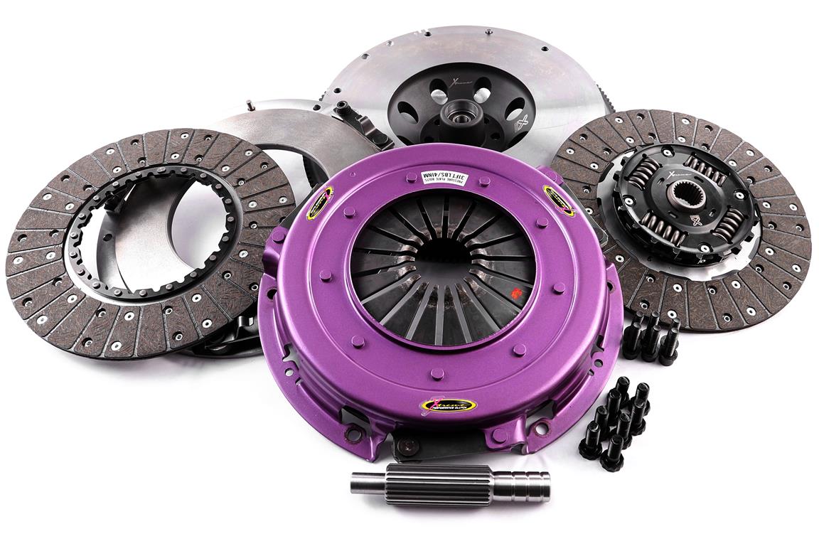 Xtreme Performance - 270mm Organic Twin Sprung Plate Clutch Kit Incl Flywheel 1000Nm